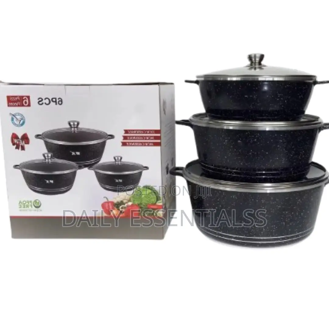 Premium Wk 6-Piece Casserole Set – Long-Lasting Durability