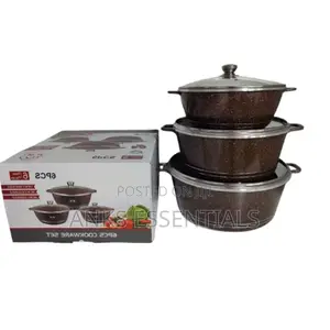 6pcs Wk Casserole Set – Lightweight Reliable
