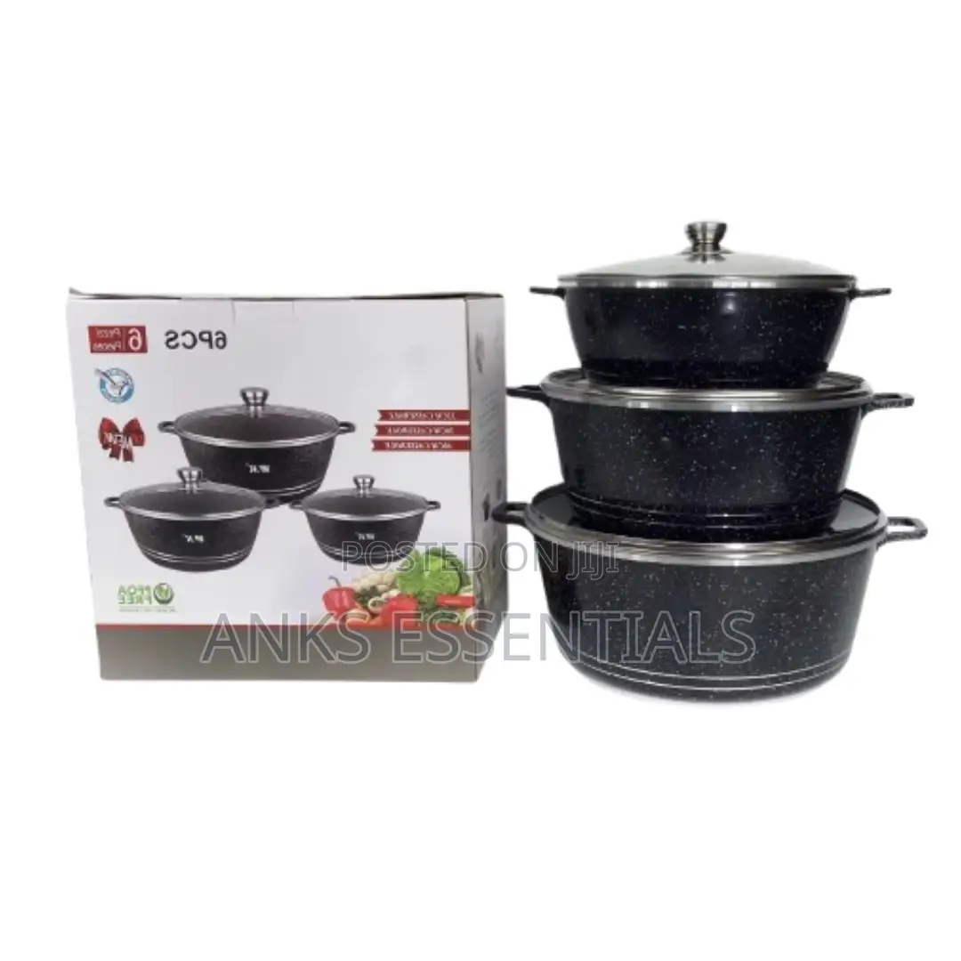 Complete Wk 6pcs Casserole Set – Non-Stick Efficient