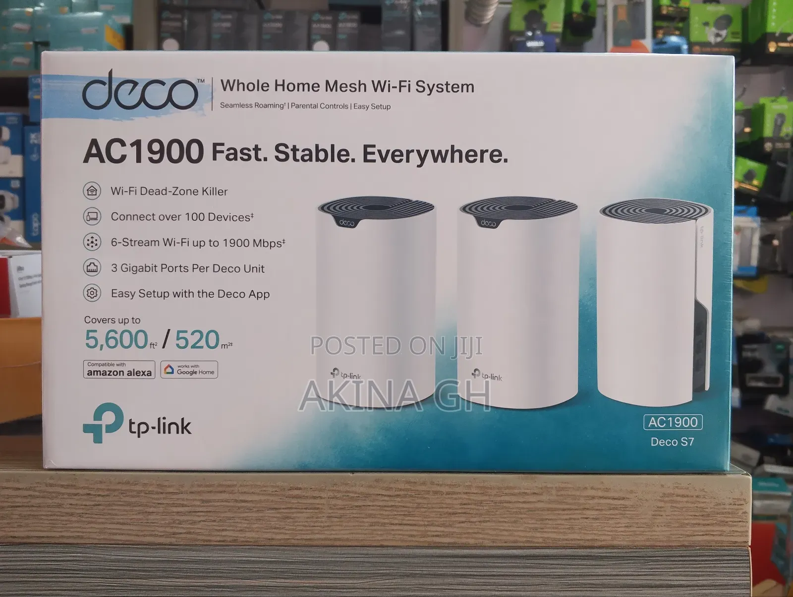 Tp Link Deco S7 Ac1900 Whole Home Mesh Wifi System (3pack)