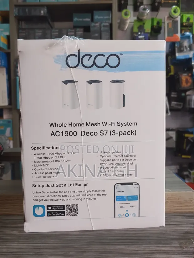 Tp Link Deco S7 Ac1900 Whole Home Mesh Wifi System (3pack) 4