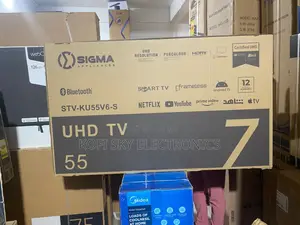 Safest Sigma 55inch Smart Satellite Tv