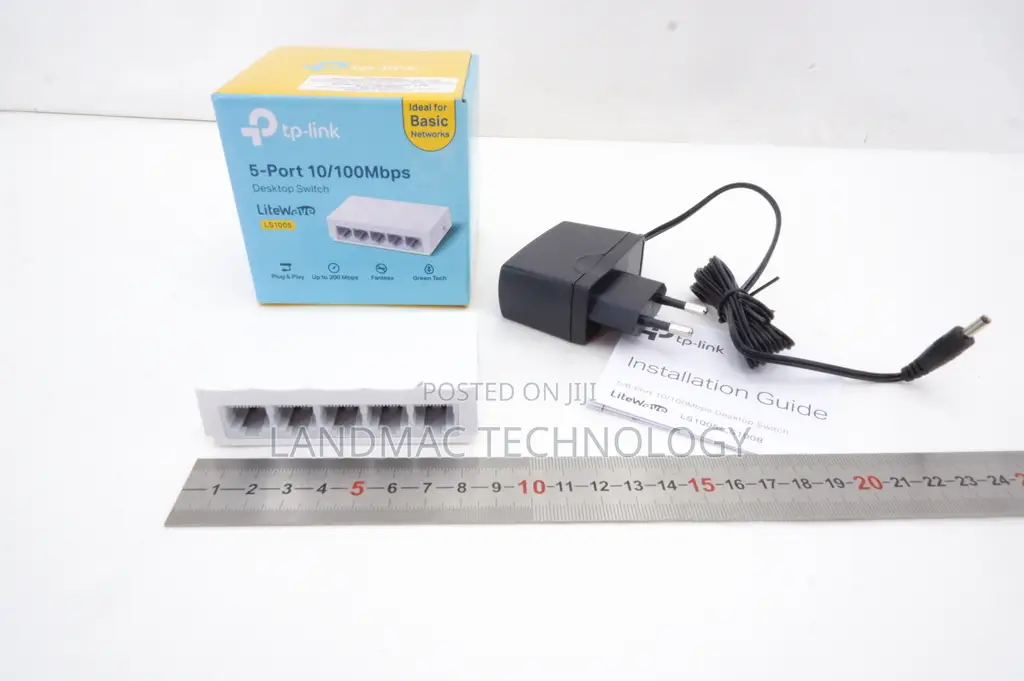 Tp-Link Ls1005 5-Port 10/100mbps Desktop Network Switch