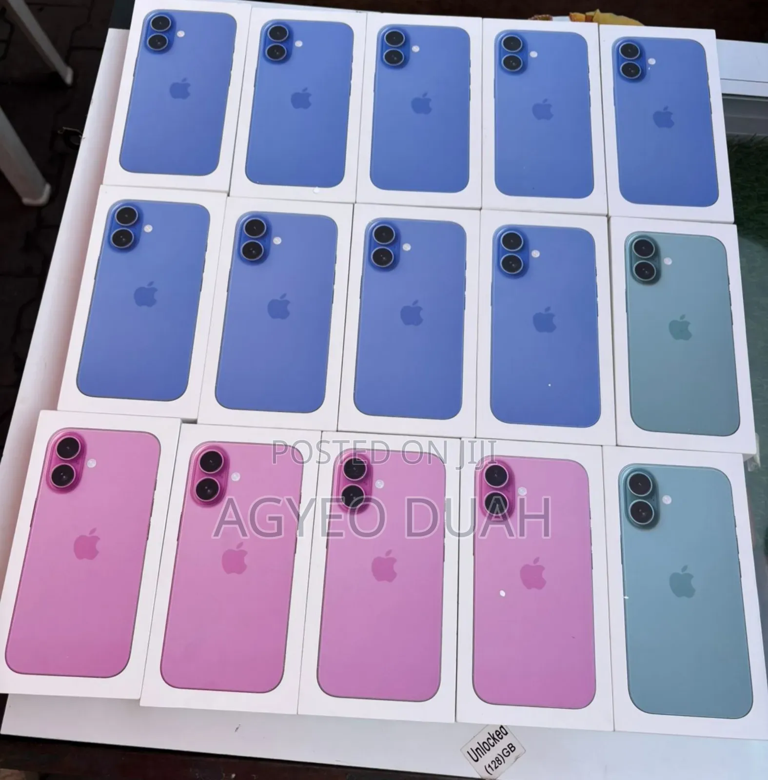New Apple iPhone 16 128 GB Pink