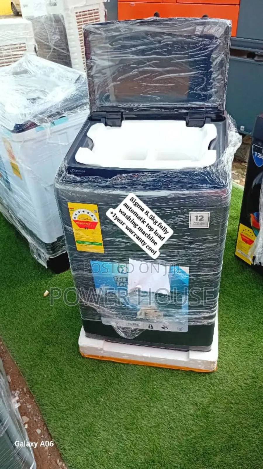 Sigma Compact Powerful 8.5kg Top Load Washing Machine