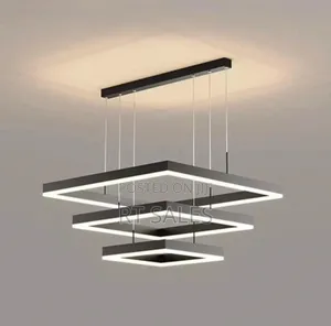 3 in 1 Luxurious Black Dining Hall Light