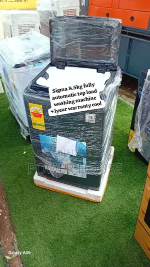 Sigma 8.5kg Top Loader With Gentle Heavy-Duty Wash Options