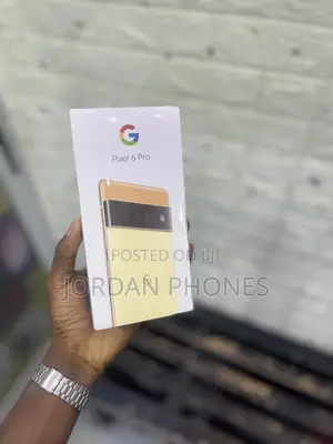 New Google Pixel 6 Pro 256 GB Yellow