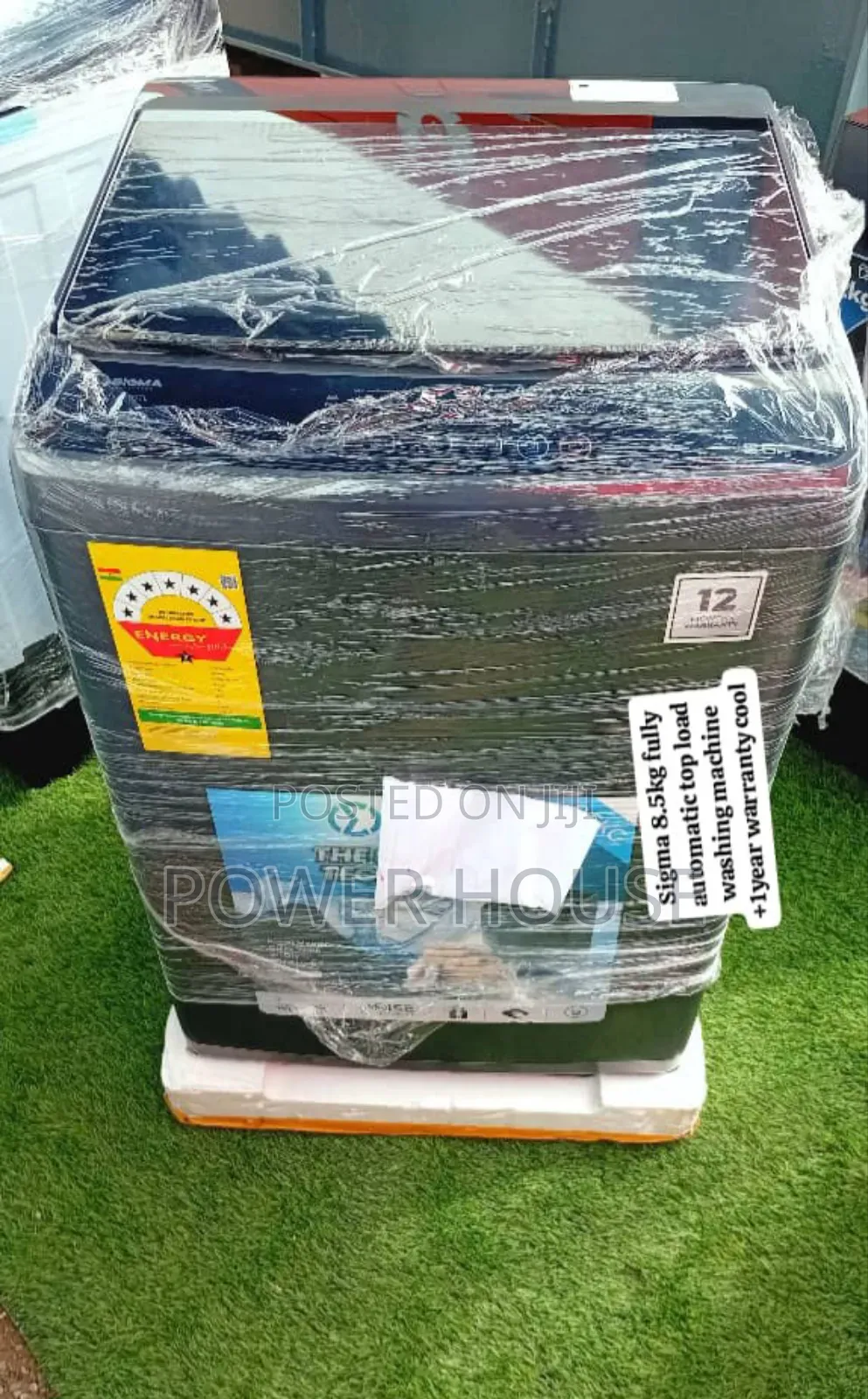 Top Load Sigma 8.5kg Laundry Washer – Clean More in One Go
