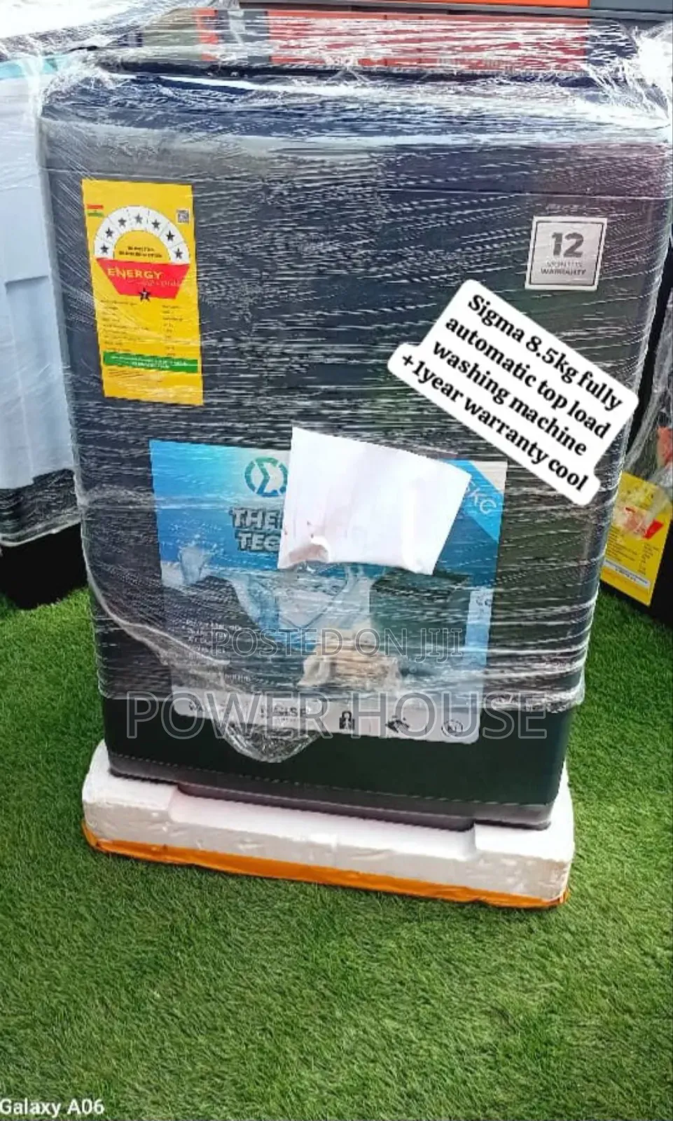 Sigma 12kg Washer – Strong Wash, Smooth Operation