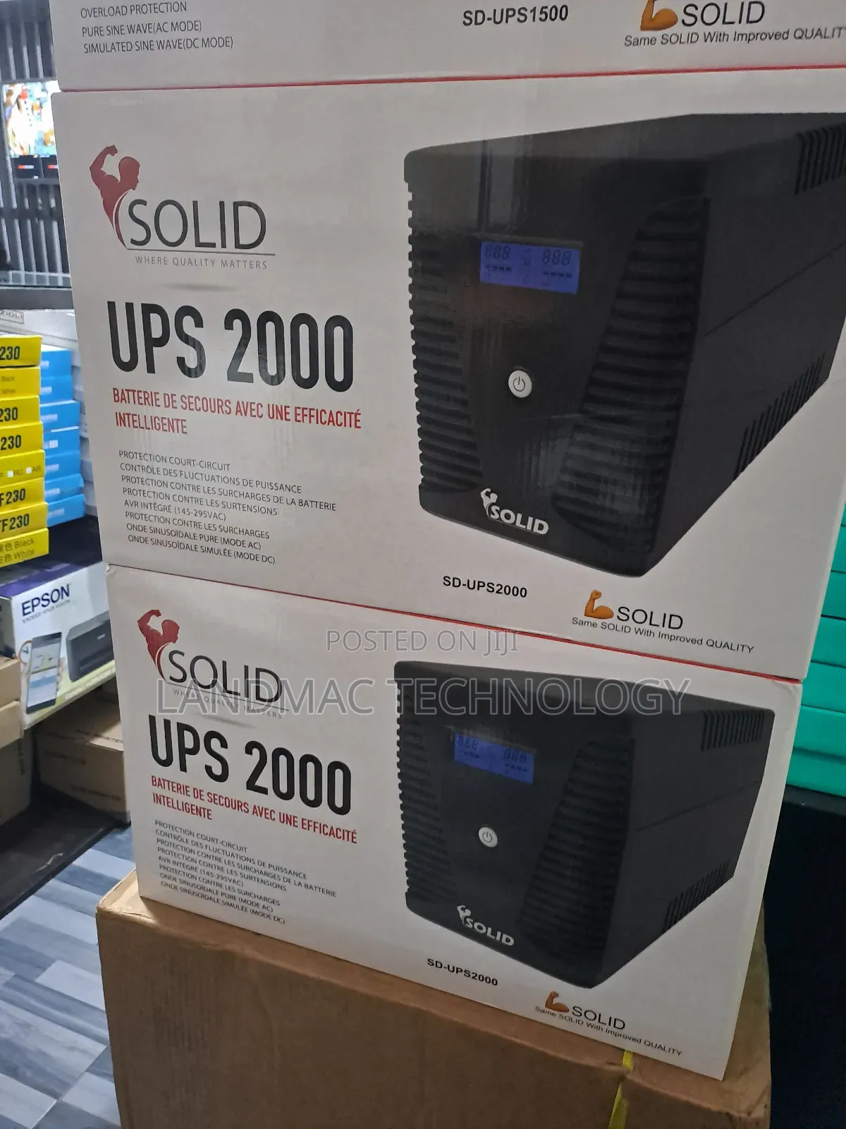 Solid Ups 2000va (Universal Output) 2 Kva