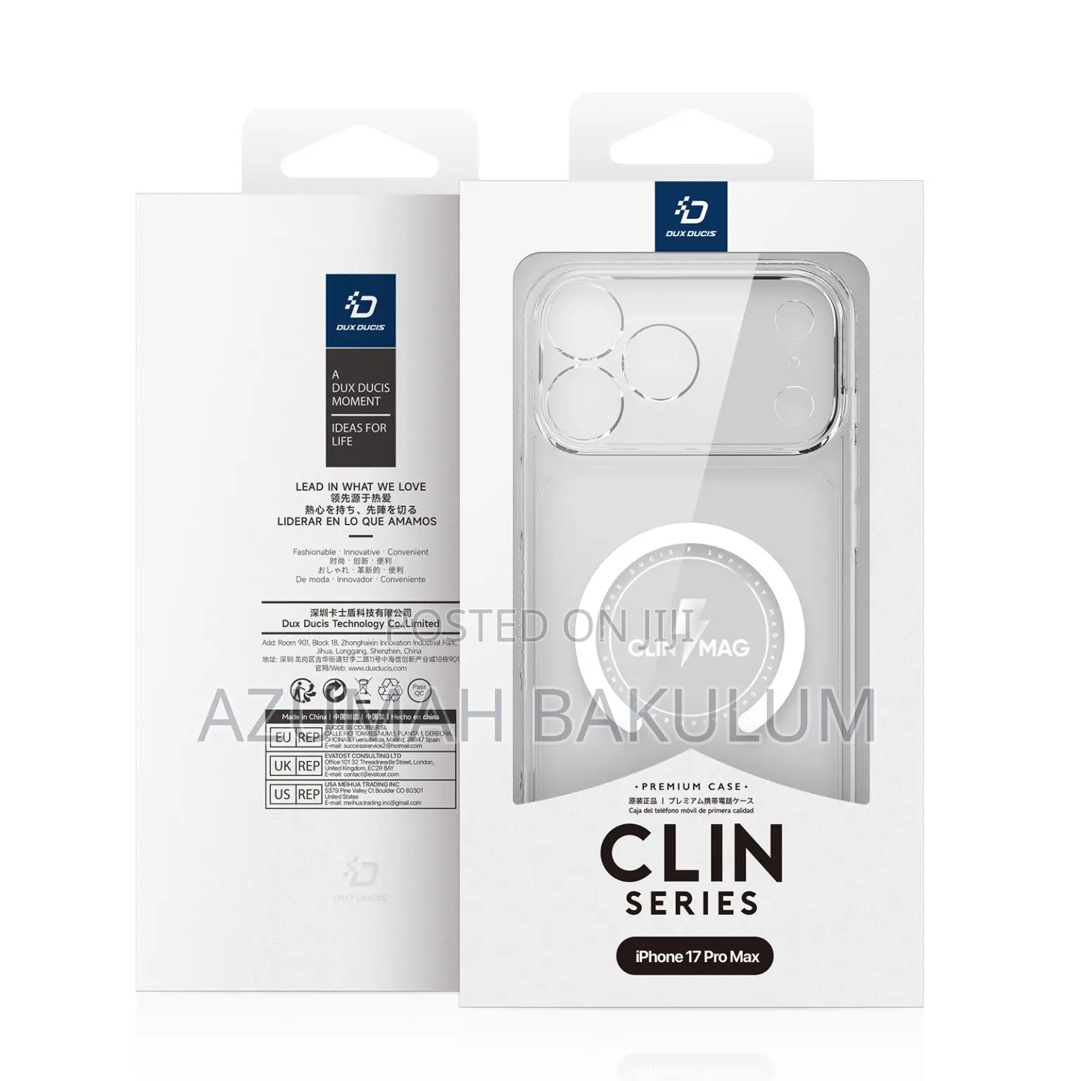 17 Pro Clin Mag Series Clear Case