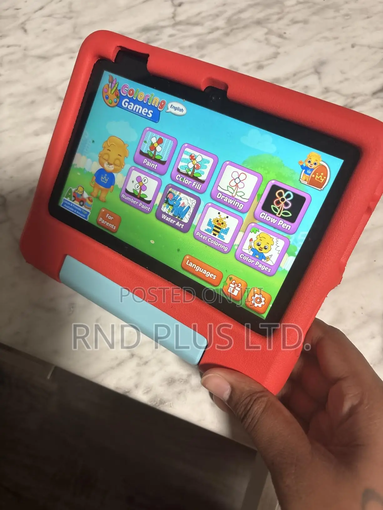 New Amazon Fire 7 Kids Edition 2022 16 GB Red