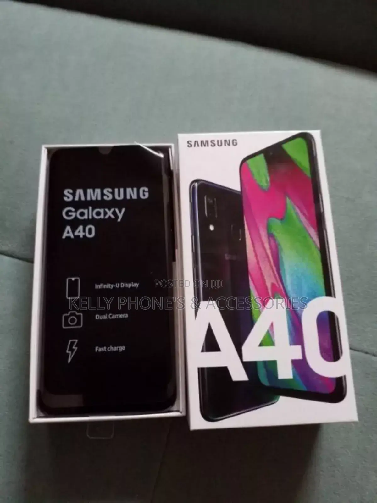 New Samsung Galaxy A40 64 GB Black