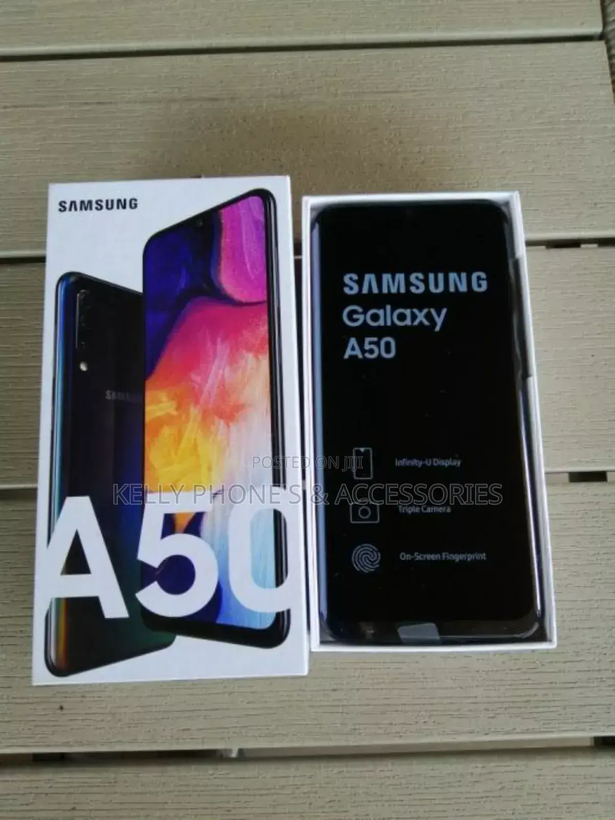 New Samsung Galaxy A50 128 GB Black
