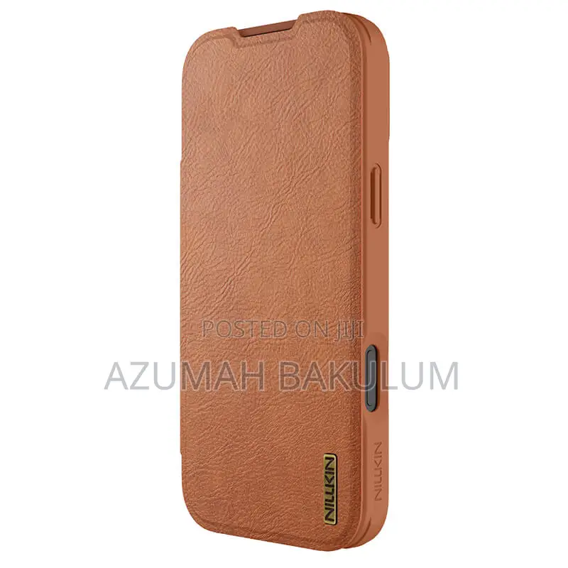17 Pro Max | 17 Pro Leather Flip Cover