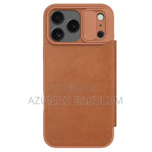 17 Pro Max | 17 Pro Leather Flip Cover