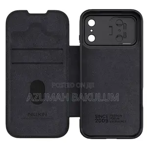 17 Pro Max | 17 Pro Leather Flip Cover