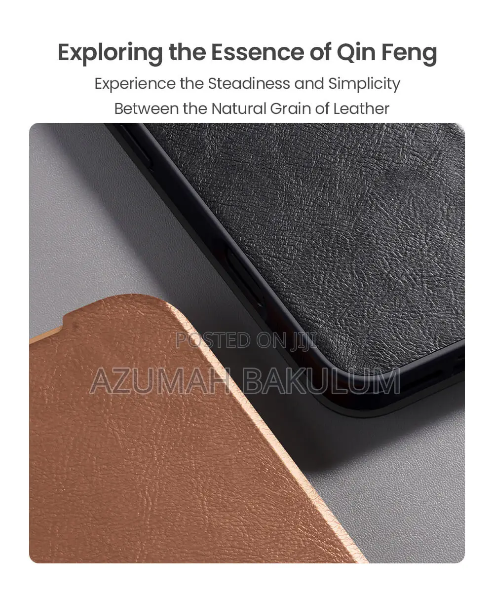 17 Pro Max | 17 Pro Leather Flip Cover