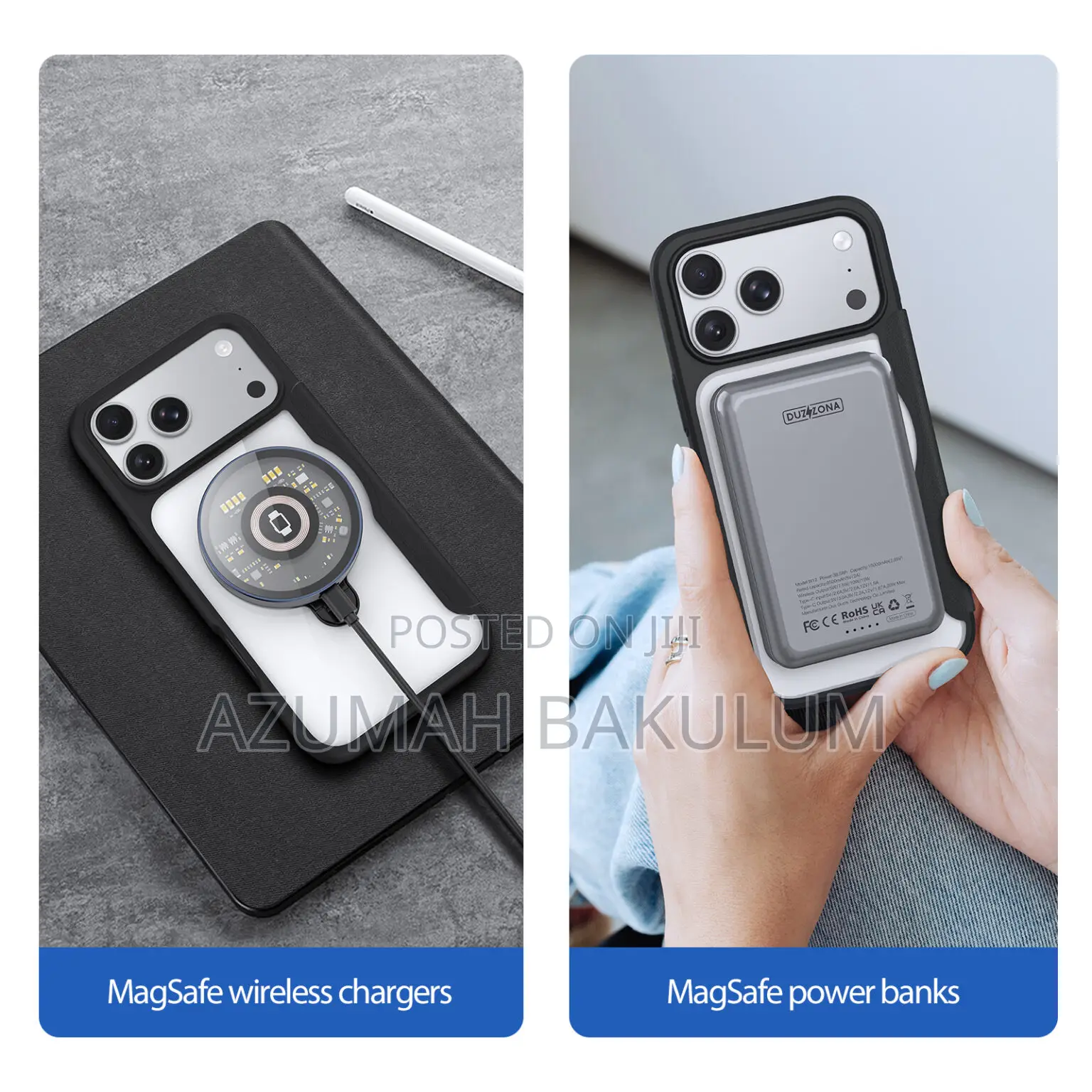 17 Pro Max | 17 Pro Folio Ring Stand Magnetic Flip Cover
