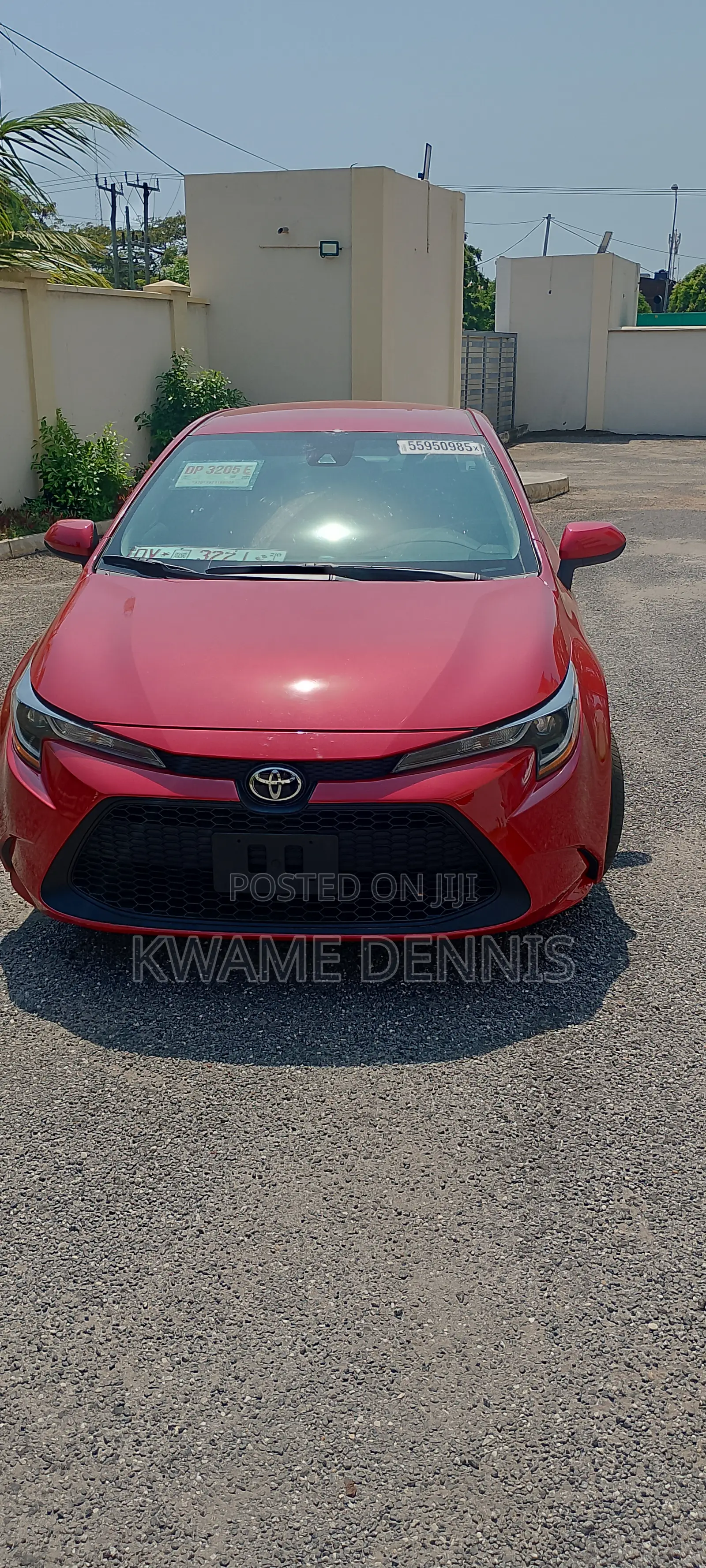 Toyota Corolla LE 2020 Red