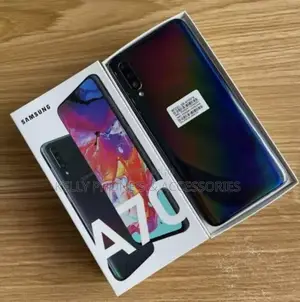 New Samsung Galaxy A70 128 GB Black