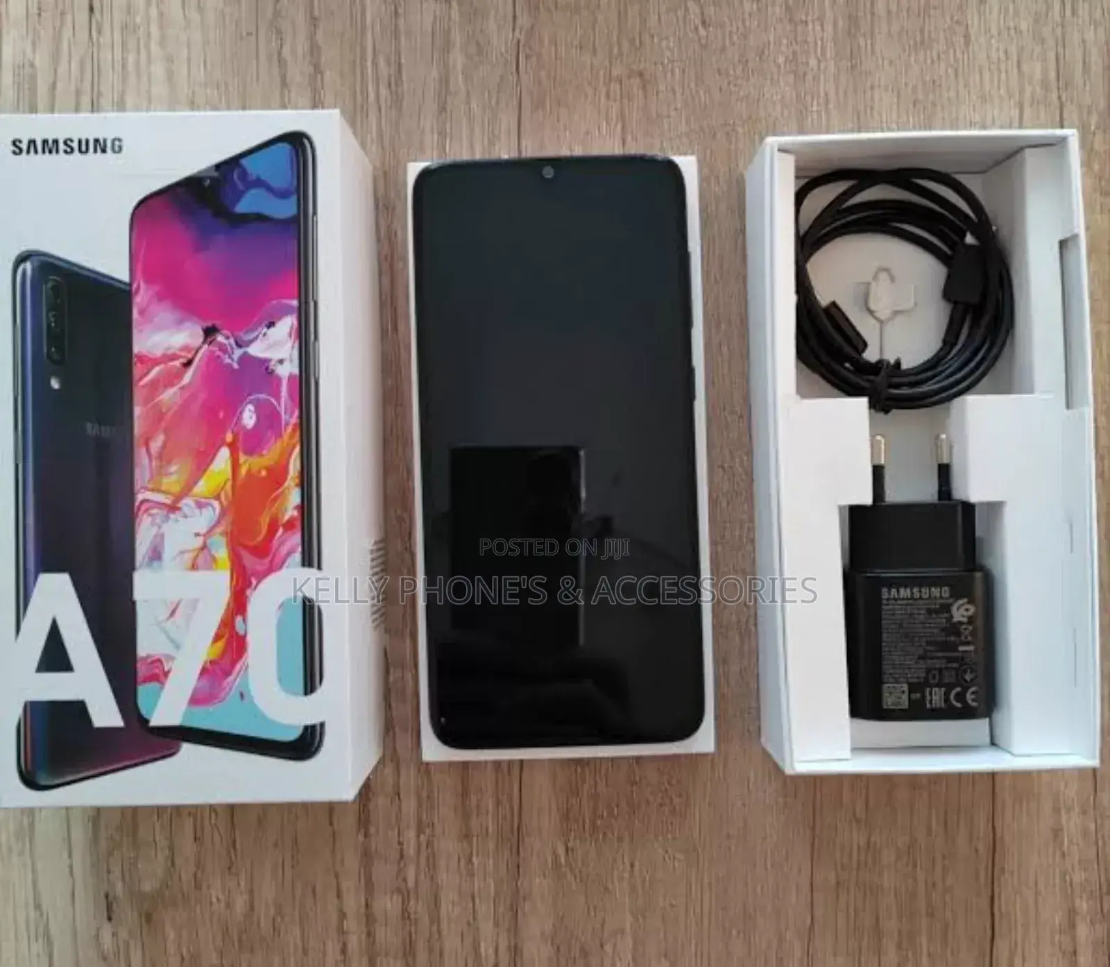 New Samsung Galaxy A70 128 GB Blue