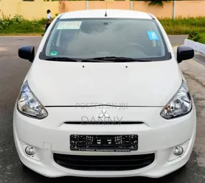 Mitsubishi Mirage DE 4dr Hatchback (1.2L 3cyl CVT) 2014 White