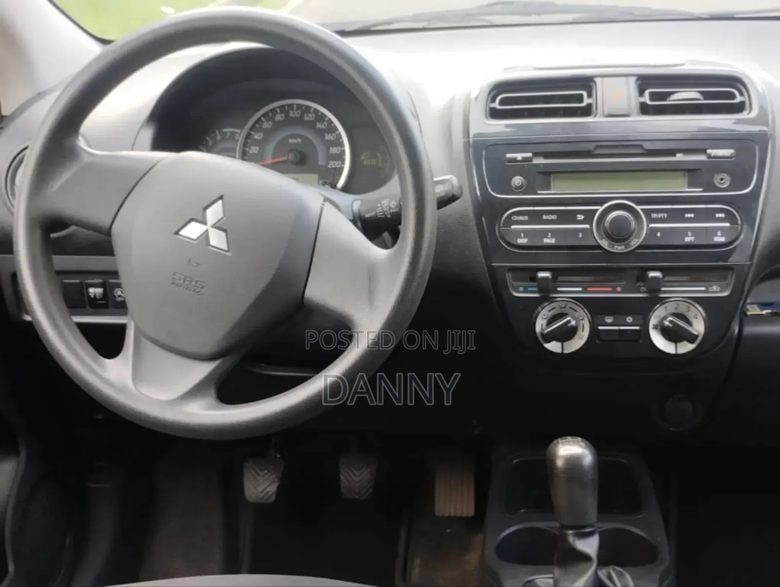 Mitsubishi Mirage DE 4dr Hatchback (1.2L 3cyl CVT) 2014 White