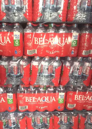 Bel-Aqua Bottled Mineral Water Available
