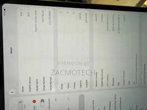 Apple iPad Pro 256 GB Silver
