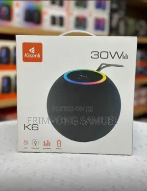 Kisonli Portable Bluetooth Speaker – 30w Powerful Bass in Kumasi ...