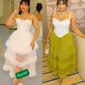 Ladies White Beautiful Dresses