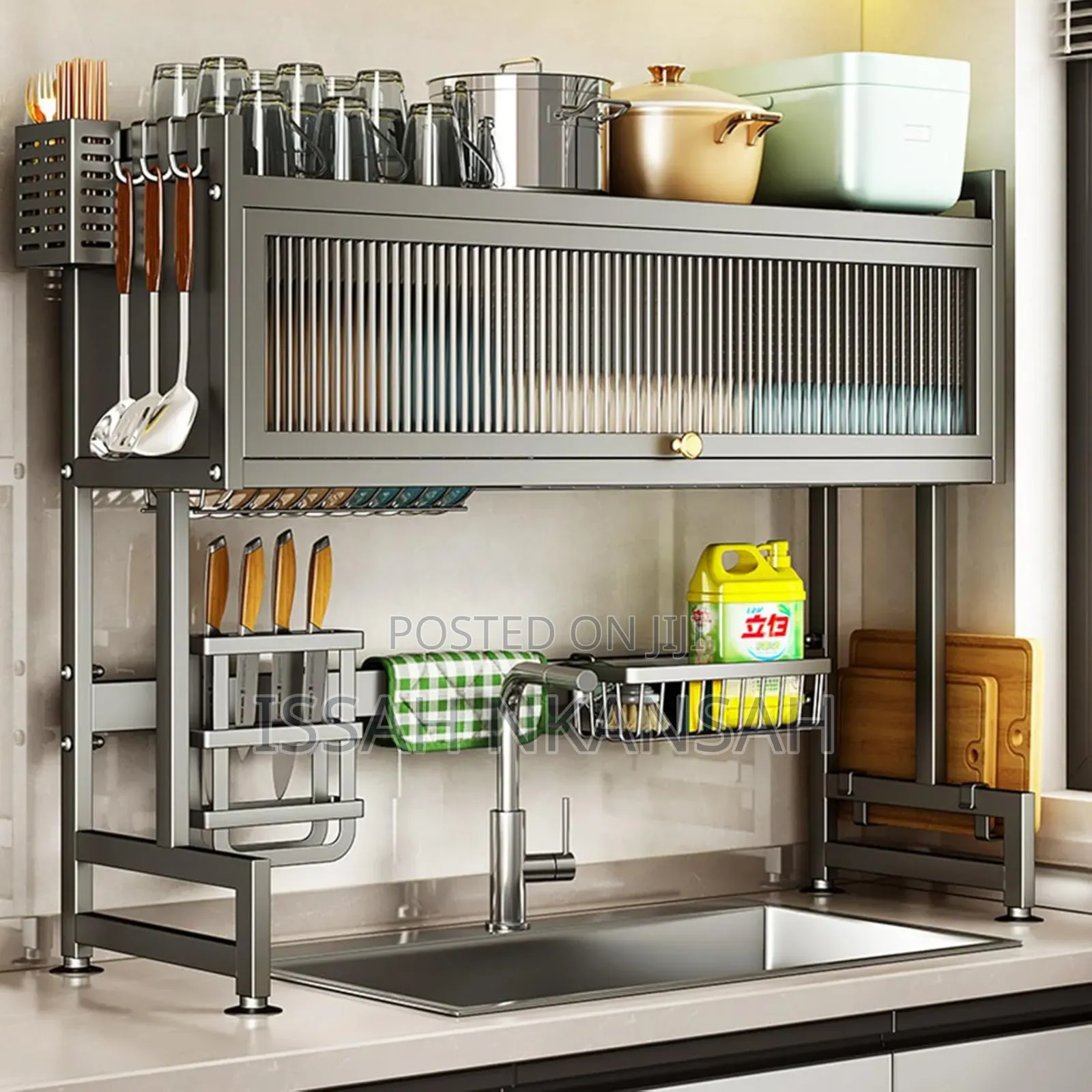 Kitchen Over the Sink Dish Rack