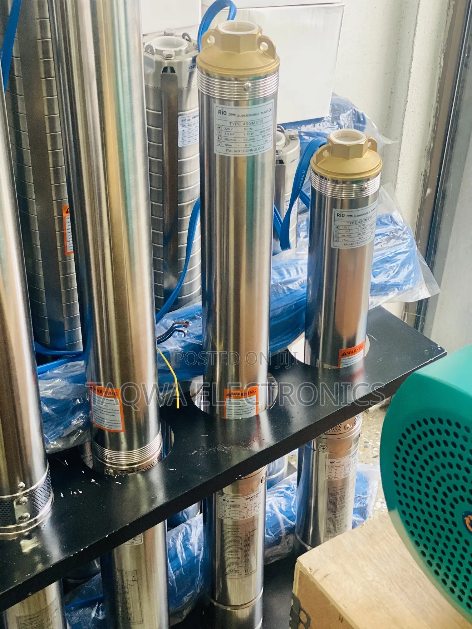 Enhanced Leo Borehole 1.5hp Pump