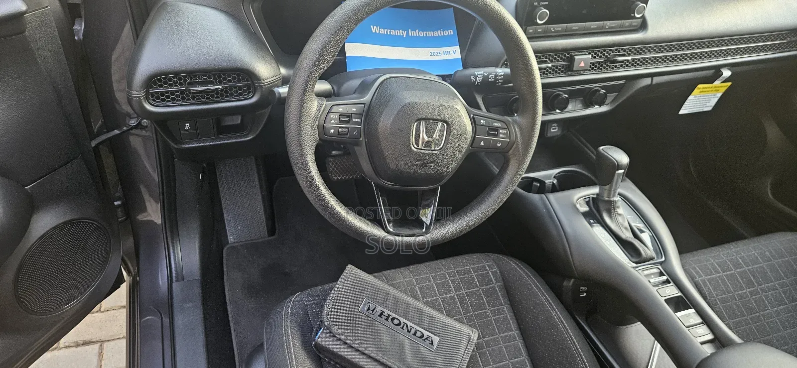 Honda HR-V LX AWD CVT 2025 Gray