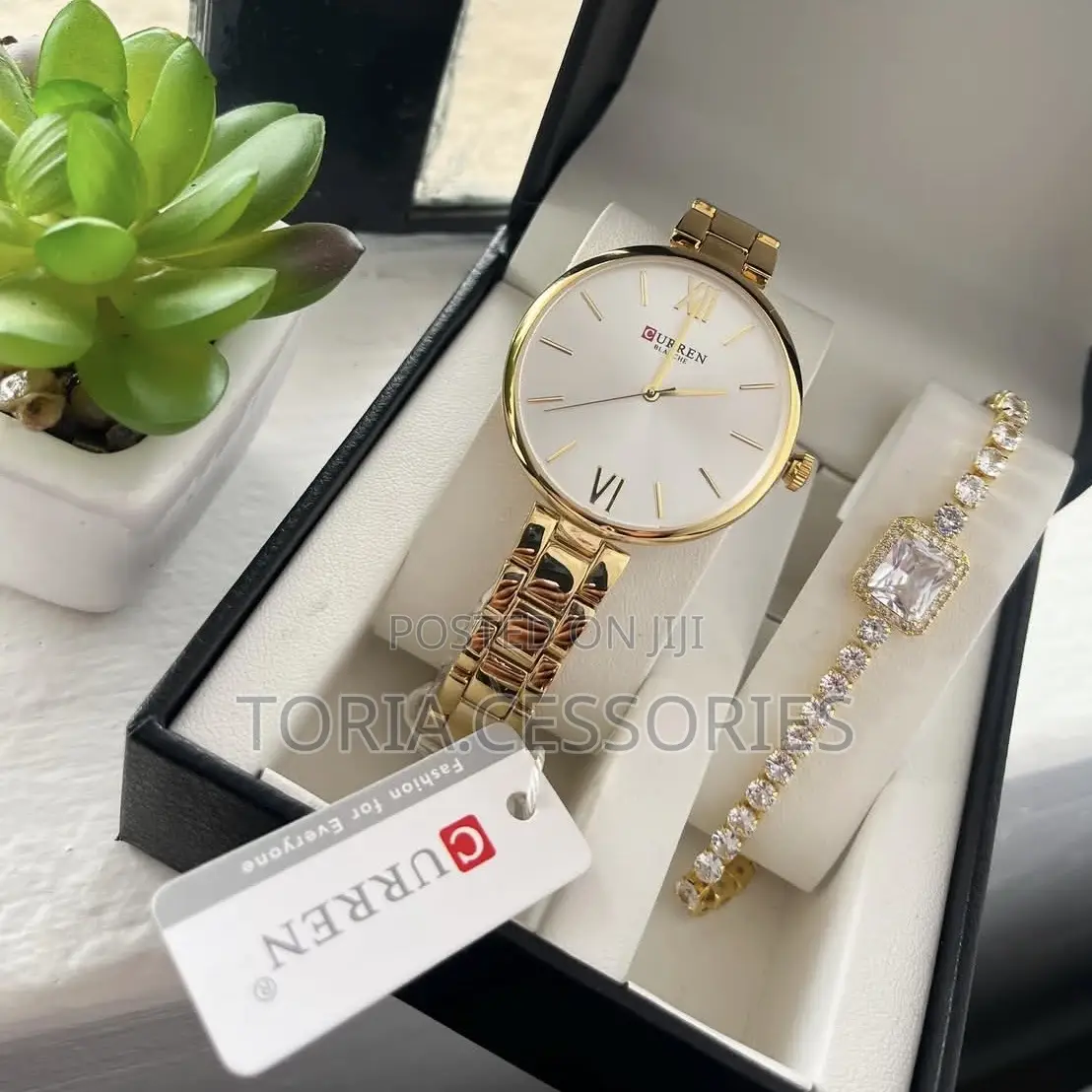 Watch and Bracelet Set