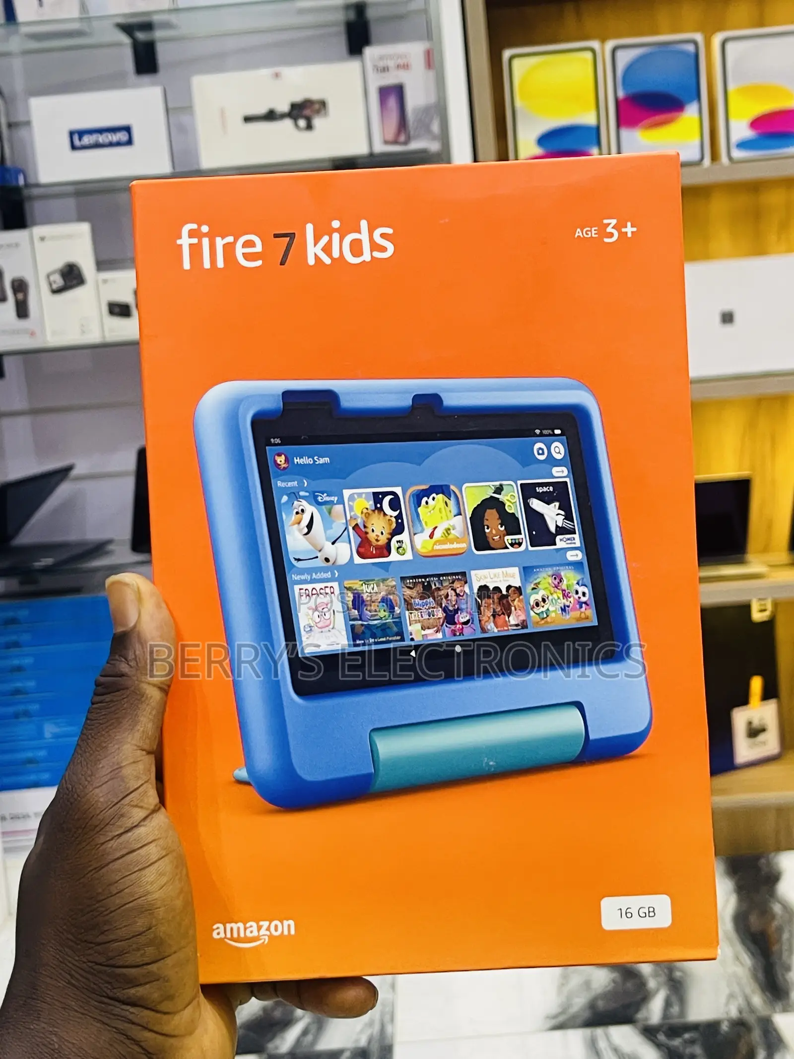 New Amazon Fire 7 16 GB Blue