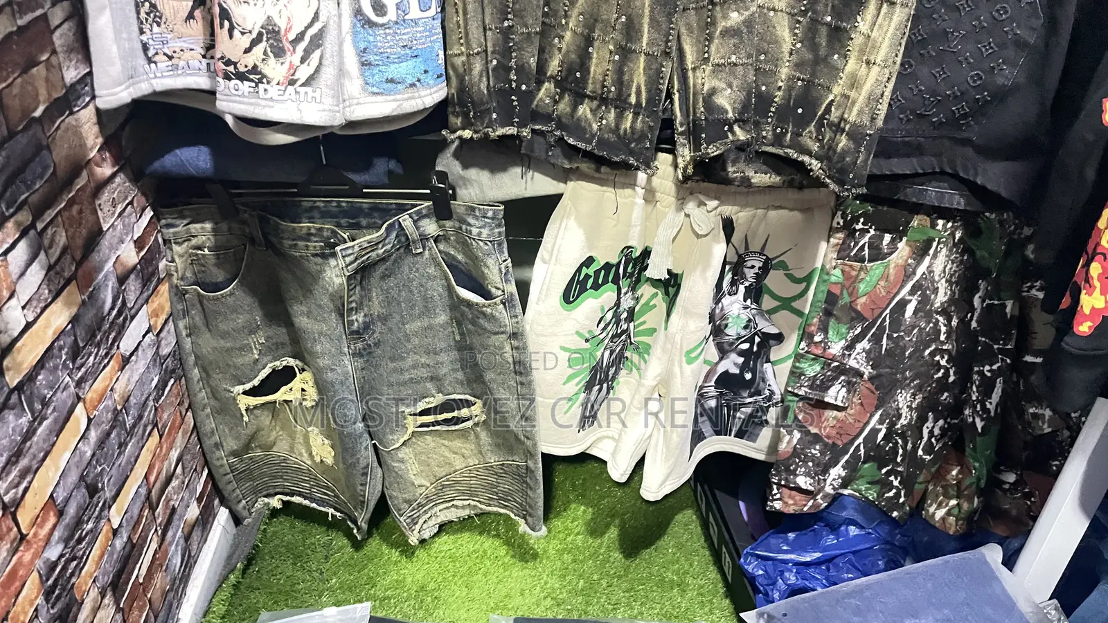 Stock  Jeans Short  For Boys