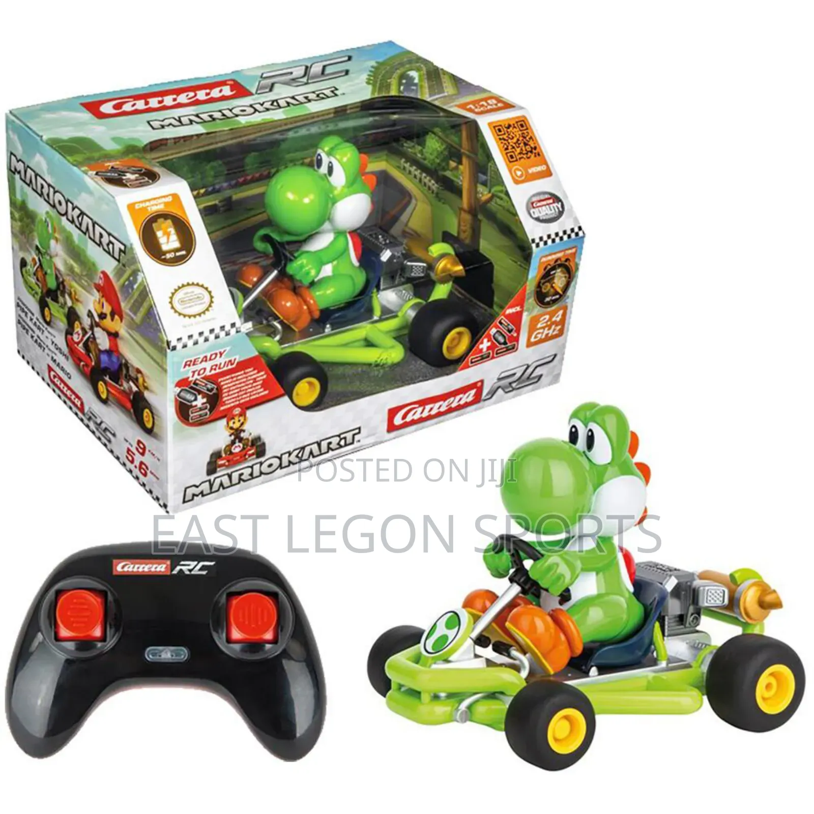 Yoshi Mario Rc Toy Car Remote Control Kart