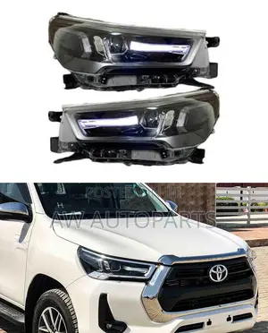 Ty Hilux 2021-2024 Headlights Set China