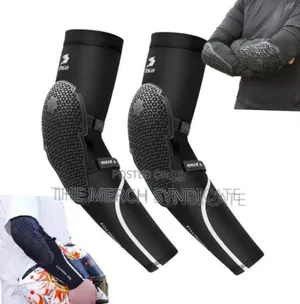 Motorcycle Riding Elbow Ce Armour Sleeve / Sun Protector