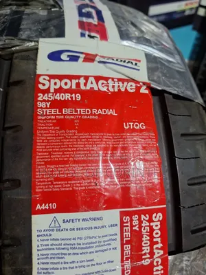 245/40r19 Gt Radial. Sportactive2