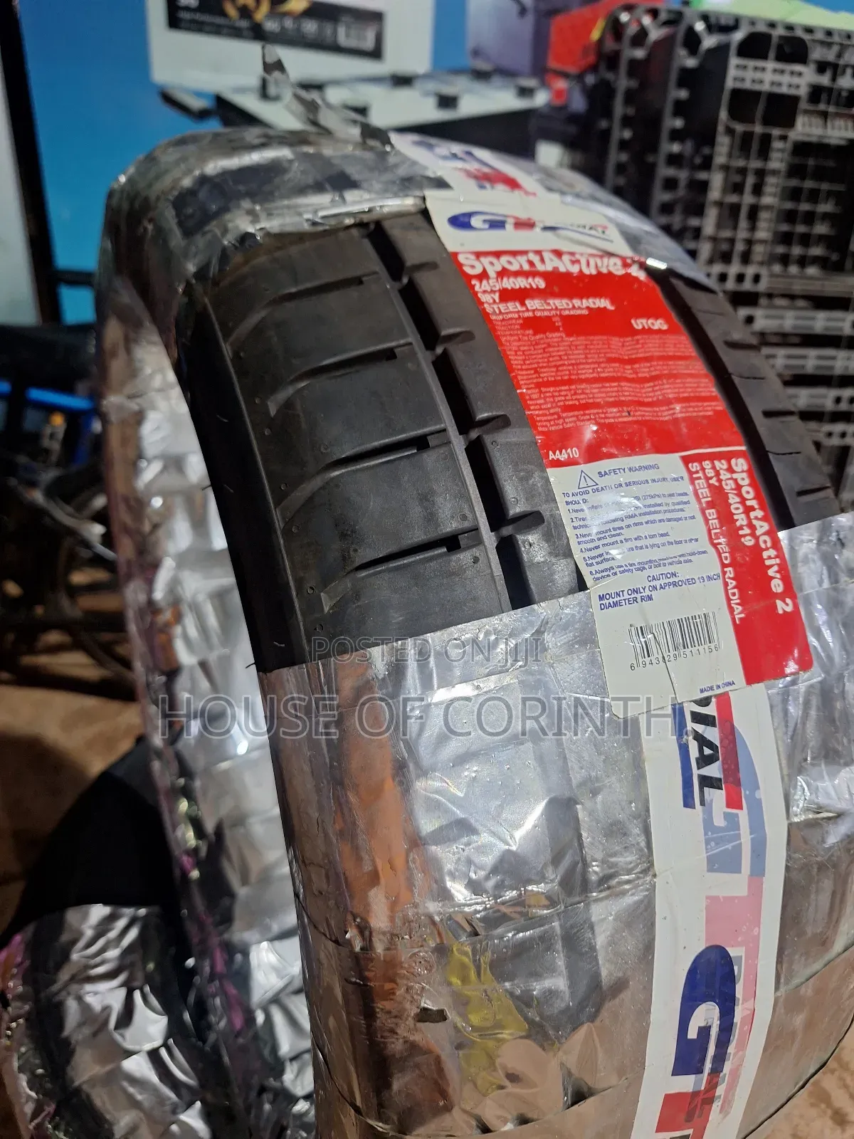 245/40r19 Gt Radial. Sportactive2