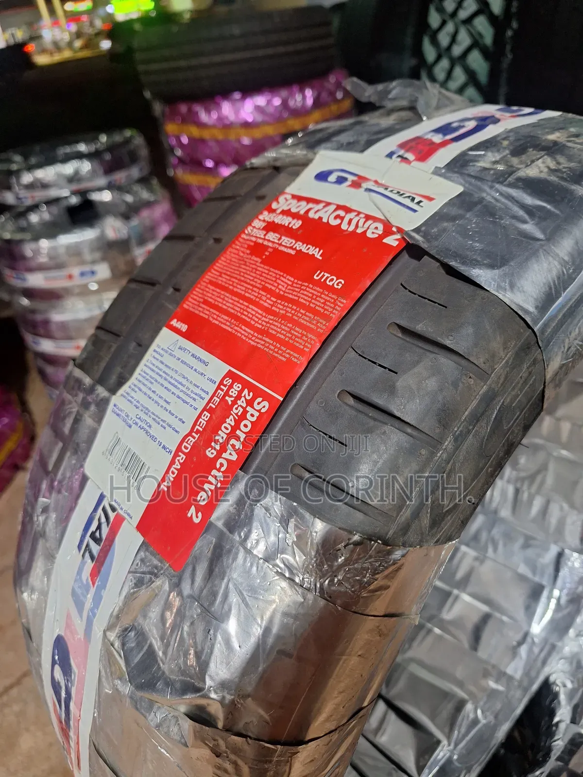 245/40r19 Gt Radial. Sportactive2