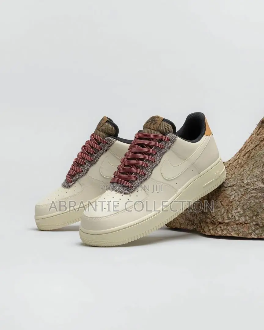 Authentic Nike Air Force 1 White Cook Grey