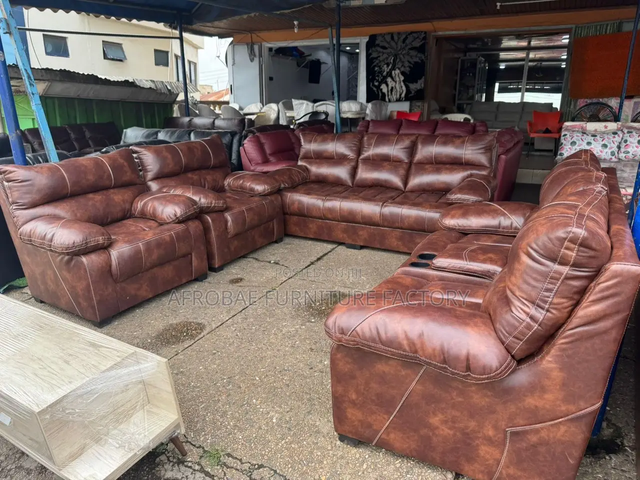 Imported Quality Leather Comfortable Sofa Chairs - Factory Price
