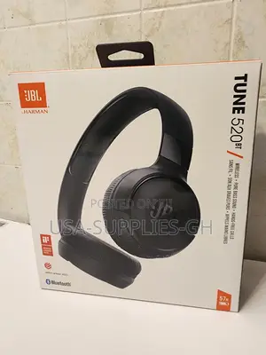 Jbl Tune 520bt Wireless On-ear Headphones, Black From Usa