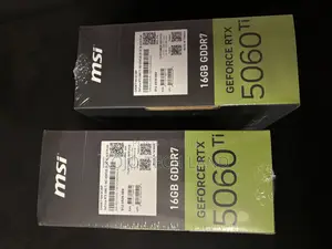 Msi Gaming RTX 5060 Ti 16gb Ventus 2x Graphics Card 16gb Gddr7