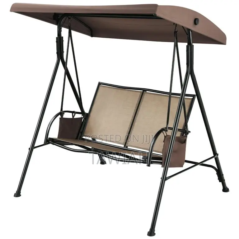 Mc 2 Person Patio Swing Chair Adjustable Canopy